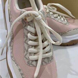 Michael Kors Blush and Cream Women's Sneakers